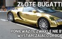 Złote Bugatti
