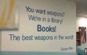 Książki to najlepsza broń!