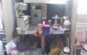 Moja siostra zrobiła domek dla lalek