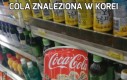 Cola znaleziona w Korei