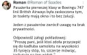 Prywatność w samolocie