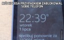 Mój kolega przypadkiem zablokował sobie telefon