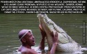 Niezwykła przyjaźń człowieka i krokodyla