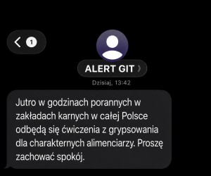 Ważny alert