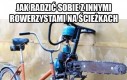 Lifehack na ścieżki rowerowe