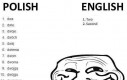 Polski vs angielski