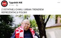Żart polega na tym, że nowy trener się właśnie Urban nazywa