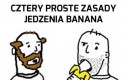 Cztery proste zasady jedzenia banana
