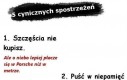 5 cynicznych spostrzeżeń