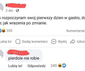 Kto w gastro pracował ten w deszczu nie moknie