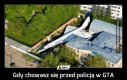 Gdy chowasz się przed policją w GTA