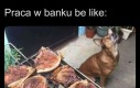 Niestety nie dla pracownika banku kiełbasa