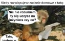 Przynajmniej na mnie nie krzyczy