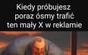 X w reklamie