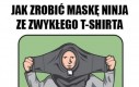 Sposób na maskę ninja!