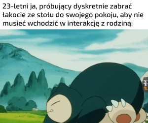 Snorlax to mój ulubiony pokemon typu normalnego