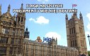 Flaga na szczycie parlamentu Wielkiej Brytanii