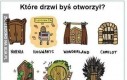 Które drzwi byś wybrał?