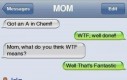 SMSy z mamą