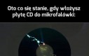 CD w mikrofali