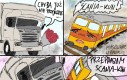 Scania x pociąg