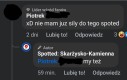 Admin spotted ma depresję