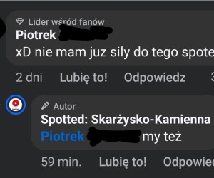 Admin spotted ma depresję