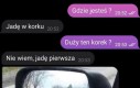 Niech lepiej zwolni jak pisze z ludźmi