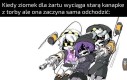 Poczuła jego smród