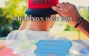 Chłopcy, którzy noszą czapki