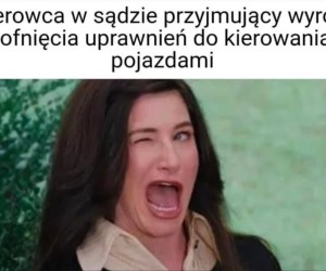 Totalnie nie odjadę swoim autem spod sądu