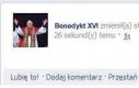 Facebook Benedykta XVI