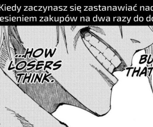 Tytuł niesie zakupy