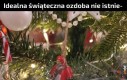 Gerwalt patrz! Jestem ozdobą choinkową!