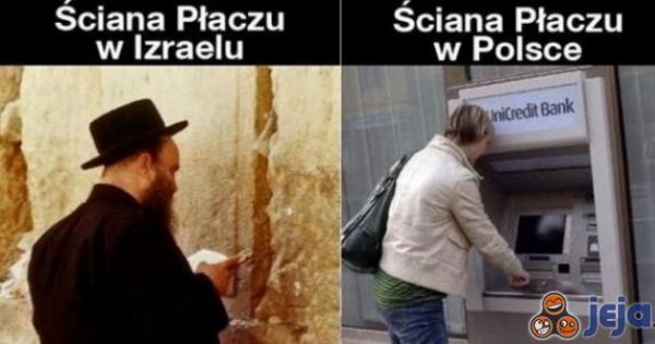 Ściana płaczu - Jeja.pl