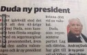 Polski prezydent według szwedzkiej gazety