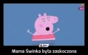 Mama Świnka była zaskoczona