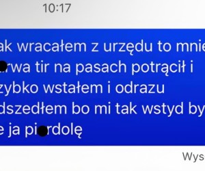 Przepraszam za wgniecenie