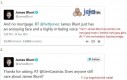 James Blunt i jego cięte riposty na Twitterze