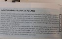Jak pić wódkę w Polsce?