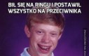 Bił się na ringu i postawił wszystko na przeciwnika