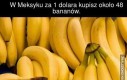 Banany za 1 dolara