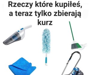 Zbierają kurz