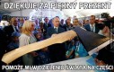 Dziękuję za piękny prezent