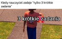 A każdy podpunkt zajmuje 3 godziny