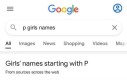 Imiona żeńskie na P