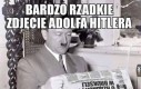 Hitler czytający gazetę