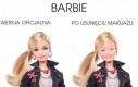 Barbie z makijażem i bez