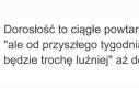 Nie, nie będzie
