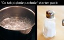 Ojciec od dwóch dni zbierał śnieg do miednicy